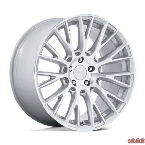 Rotiform RC201 LSE Wheel 20x10 5x112 35 Gloss Silver w/Machined Face - Image 1