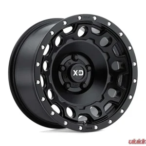 XD Series XD129 Holeshot Wheel 17x8.5 5x120 34 Satin Black - Image 1