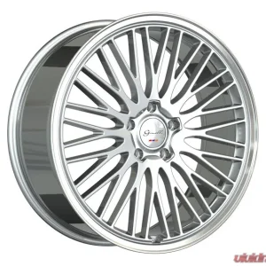 Gianelle Aria Wheel 22x9 5x114.3 30mm Silver Machined Face Center / Polished Lip - Image 1