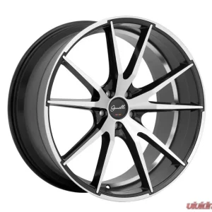 Gianelle Davalu Wheel 20x10 20mm Satin Black Machined Face - Image 1