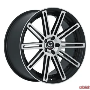Gianelle Tropez Wheel 22x9 5x120 30mm Satin Black Machined Face - Image 1