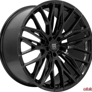 Lexani Aries Wheel 20X10.5 Blank 15mm Gloss Black - Image 1
