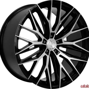 Lexani Aries Wheel 20X9 Blank 15mm Gloss Black Machined Face - Image 1