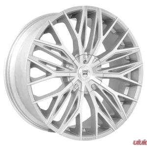 Lexani Aries CVR Wheel 24X10 Blank 0mm Silver Machined Face - Image 1