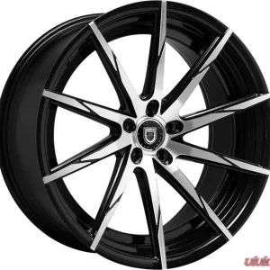 Lexani CSS-15 Wheel 22X9 Blank 15mm Gloss Black w/CNC Machined Accents - Image 1