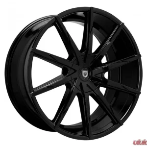 Lexani CSS-15 CVR Wheel 20X9 Blank 25mm Gloss Black - Image 1