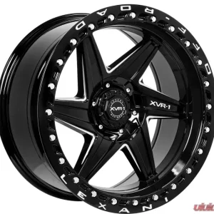 Lexani Karma-6 Wheel 20X10 Blank -18mm Gloss Black w/CNC Machined Accents - Image 1