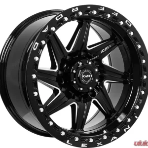 Lexani Karma-8 Wheel 18X9 Blank 0mm Gloss Black w/CNC Machined Accents - Image 1