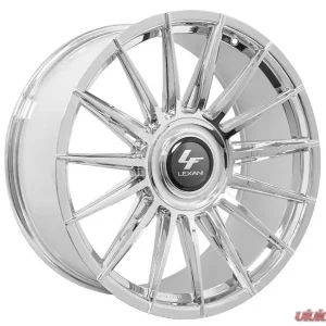 Lexani Lotus XL Wheel 24X10 Blank 0mm Chrome - Image 1