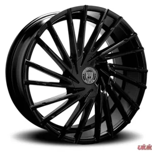 Lexani Wraith CVR Wheel 22X9 Blank 15mm Gloss Black - Image 1