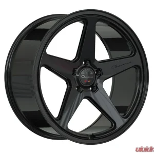 Giovanna Cinque Wheel 24x10 10mm Gloss Black - Image 1