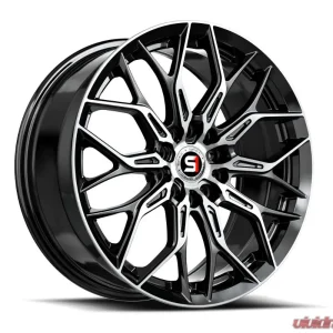 Spec-1 SP-57 Wheel 17x7.5 5x100 | 5x114.3 42mm Gloss Black & Machined - Image 2
