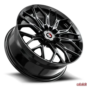Spec-1 SP-57 Wheel 17x7.5 5x112 | 5x114.3 42mm Gloss Black - Image 3