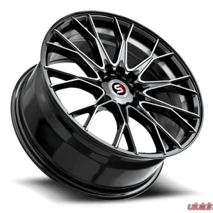 Spec-1 SP-59 Wheel 17x7.5 5x110 | 5x114.3 42mm Gloss Black & Machined & Undercut - Image 3