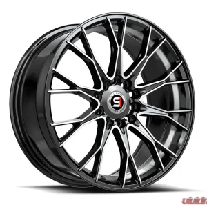 Spec-1 SP-59 Wheel 17x7.5 4x100 | 4x114.3 42mm Gloss Black & Machined & Undercut - Image 2
