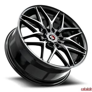 Spec-1 SP-60 Wheel 17x7.5 5x105 | 5x114.3 42mm Gloss Black & Machined - Image 3