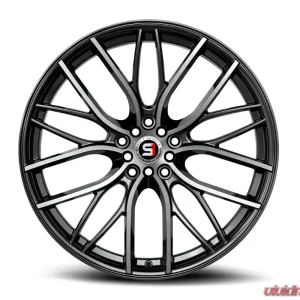 Spec-1 SP-61 Wheel 17x8 5x100 | 5x114.3 42mm Gloss Black & Machined - Image 1