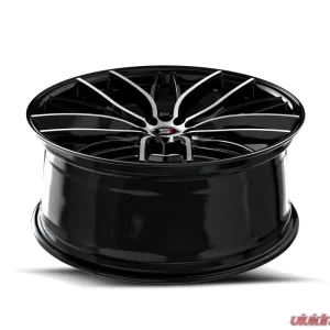 Spec-1 SP-61 Wheel 17x8 5x100 | 5x114.3 42mm Gloss Black & Machined - Image 4
