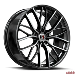 Spec-1 SP-61 Wheel 18x8 4x100 | 4x114.3 38mm Gloss Black & Machined - Image 2