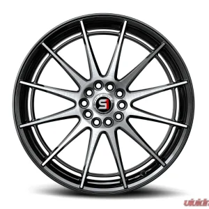 Spec-1 SP-64 Wheel 17x8 5x100 | 5x114.3 42mm Gloss Black & Machined - Image 1