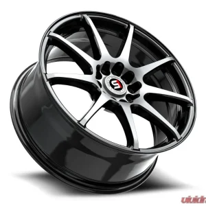 Spec-1 SP-67 Wheel 17x7 5x110 | 5x114.3 42mm Gloss Black & Machined - Image 3