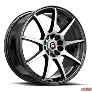 Spec-1 SP-67 Wheel 18x8 5x100 | 5x114.3 38mm Gloss Black & Machined - Image 2