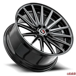 Spec-1 SP-69 Wheel 19x8.5 4x 5x Blank 38mm Gloss Black & Milled - Image 3
