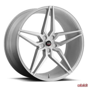 Spec-1 SPM-81 Wheel Monospec Series 22x10.5 Blank 5x 42mm Silver & Brushed - Image 1