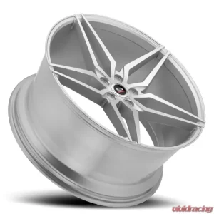 Spec-1 SPM-81 Wheel Monospec Series 22x10.5 Blank 5x 42mm Silver & Brushed - Image 2