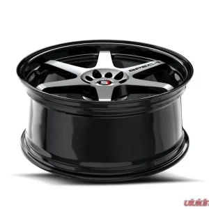 Spec-1 SPT-33 Wheel 15x9 4x100 | 4x114.3 15mm Gloss Black & Machined - Image 4