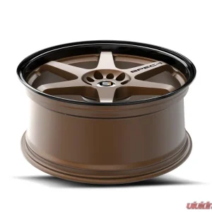 Spec-1 SPT-33 Wheel 15x9 4x100 | 4x114.3 15mm Matte Bronze & Black Lip - Image 4