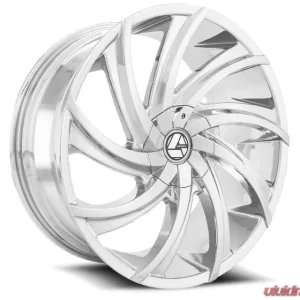 Azara 503 Wheel 24x9 5x115|5x120 18mm Nano Chrome - Image 1