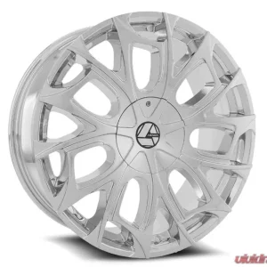 Azara 512 Wheel 24x9 Blank 5x|6x 18mm Nano Chrome - Image 1