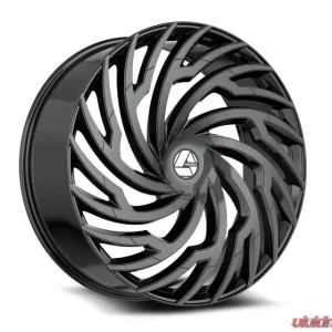 Azara 536 Wheel 20x8.5 5x114.3|5x120 35mm Gloss Black - Image 1