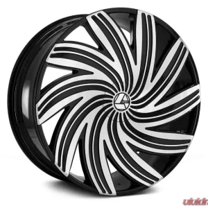 Azara 502 Wheel 20x8.5 5x110|5x114.3 35mm Gloss Black Machined - Image 1