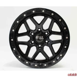 Scale 4x4 S02 Series Wheel 17x8.5 6x139.7 -10mm Glossy Black - Image 1