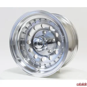 Scale 4x4 Bandit II Series Wheel 15x8.0 5x114.3 -19mm Machined Clear Coat - Image 2