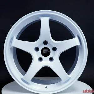 MST Flow Formed CR Series Wheel 18x8.5 5x114.3 +35mm Alabaster White - Image 1