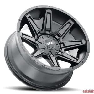 G-FX Wheels TR23 18x9 5x127 | 5x135 12mm Matte Black - Image 2