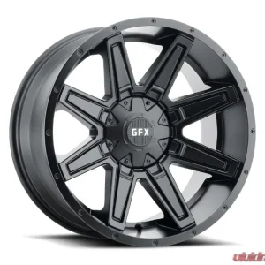 G-FX Wheels TR23 20x10 6x135 | 6x139.7 -19mm Matte Black - Image 1