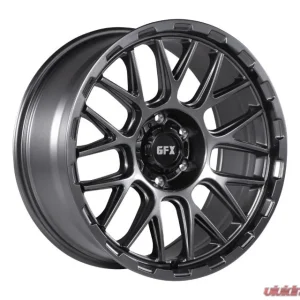 G-FX Wheels TM7 18x9 6x139.7 12mm Matte Gunmetal Ford | Jeep - Image 3