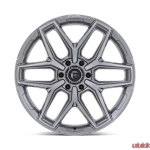 Fuel Flux Wheel 22x12 5x127 | 5x5 -44mm Platinum - Image 3