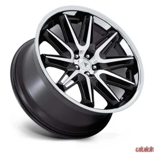 Asanti Black ABL-47 Imperator Wheel 20x10.5 5x112 38mm Gloss Black Machined w/SS Lip - Image 2