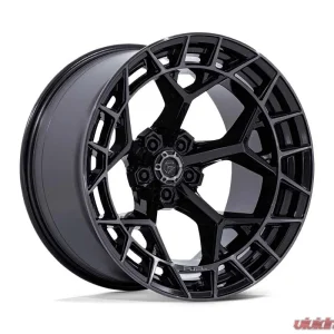 Fuel Charger Wheel 20x9 5x127 | 5x5 1mm Gloss Black Brushed Face Dark Tint - Image 1