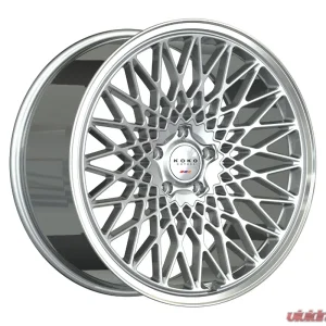 Koko Kuture Classica Wheel 22x9 5x112 30 Silver Machined Face Center / Polished Lip - Image 1
