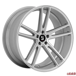 Koko Kuture Massa-5 Wheel 22x10.5 5 20 Silver Machined Face - Image 1