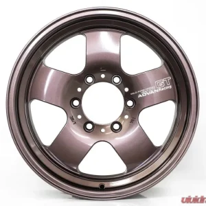 Advan GT Heavy Duty Wheel 17x8.5 6x139.7 10mm Racing Copper Bronze - Image 3