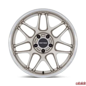 MOTEGI Racing MR158 Tsubaki Wheel 18x9.5 5X114.3 15 Motorsport Gold w/Machined Lip - Image 3