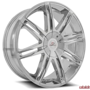 Cavallo CLV-18 Wheel 24x9 6x135|6x139.7 25mm Chrome - Image 1