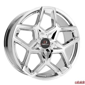 Cavallo CLV-25 Wheel 22x8.5 5x112|5x114.3 38mm Nano Chrome - Image 1